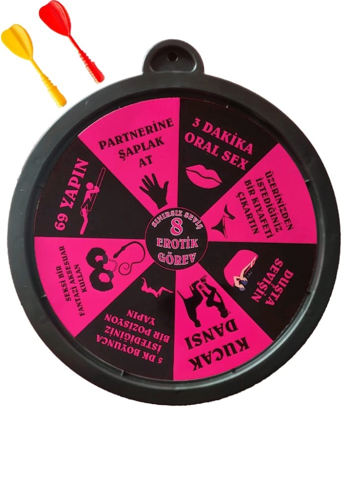 Erotik Dart Görev Oyunu - İlişkinizi Renklendirin